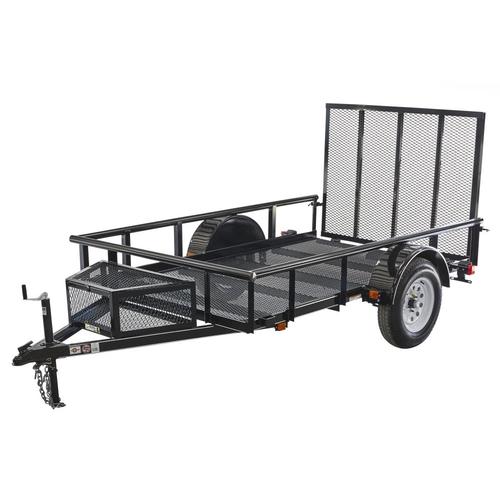 Carry-On Trailer 5.5-ft x 9-ft Wire Mesh Utility Trailer ...