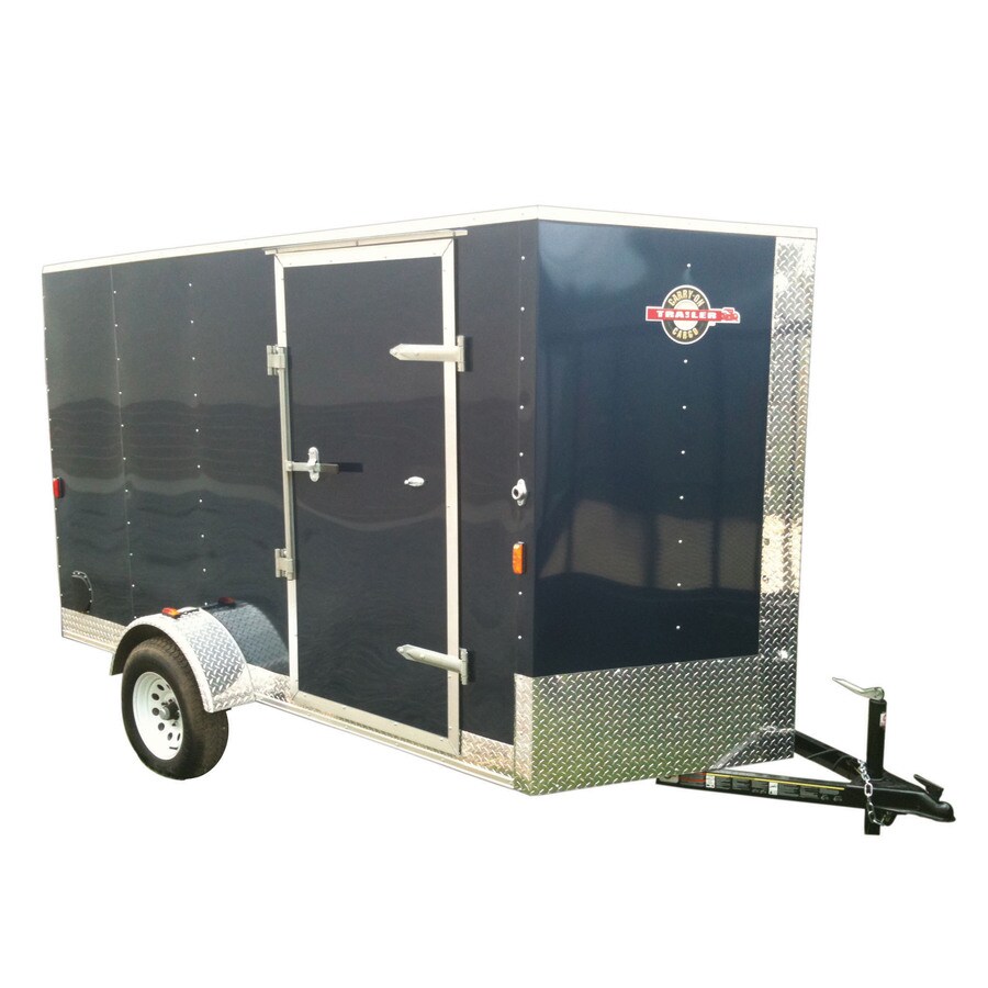 Carry-On Trailer 6-ft X 12-ft Enclosed Trailer (2010-lb Capacity) At ...