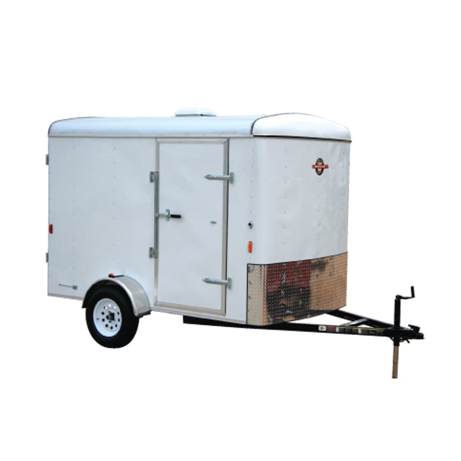 covered utility trailer