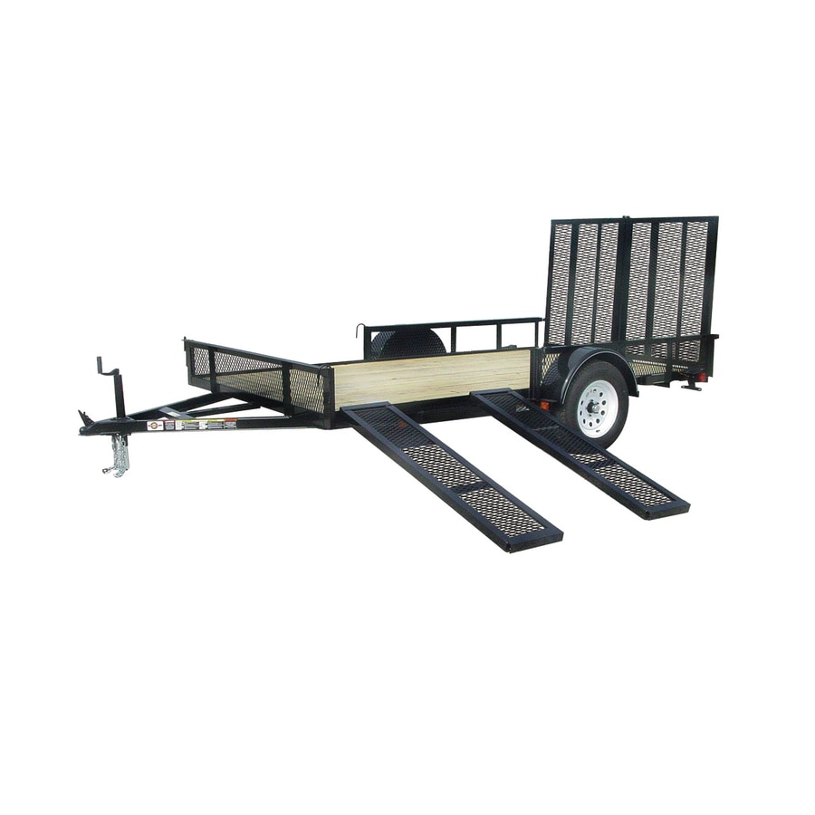 Carry On Trailer 7 Ft X 12 Ft Treated Lumber Utility Trailer With Carry On Trailer 7 Ft X 12 Ft Treated Lumber Utility Trailer With