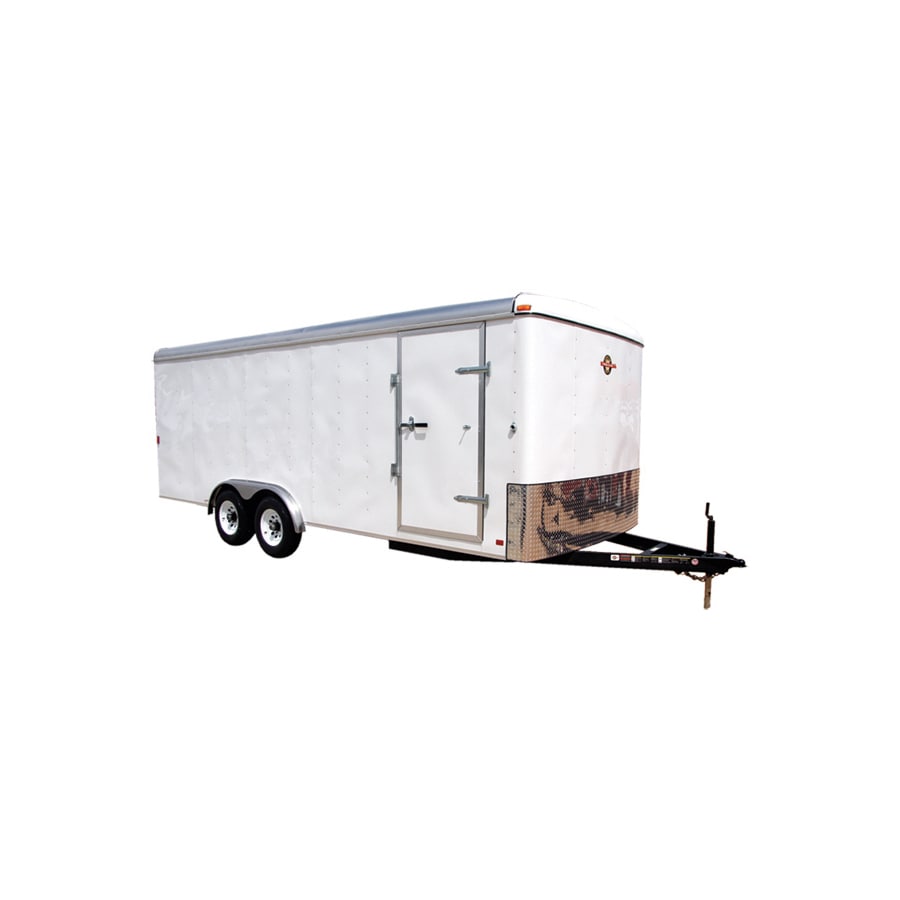 Carry On Trailer 8 1 2 Ft X 20 Ft Enclosed Trailer At Lowes Com