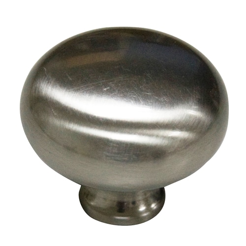 Style Selections 1.44in Satin Nickel Round Contemporary Knob