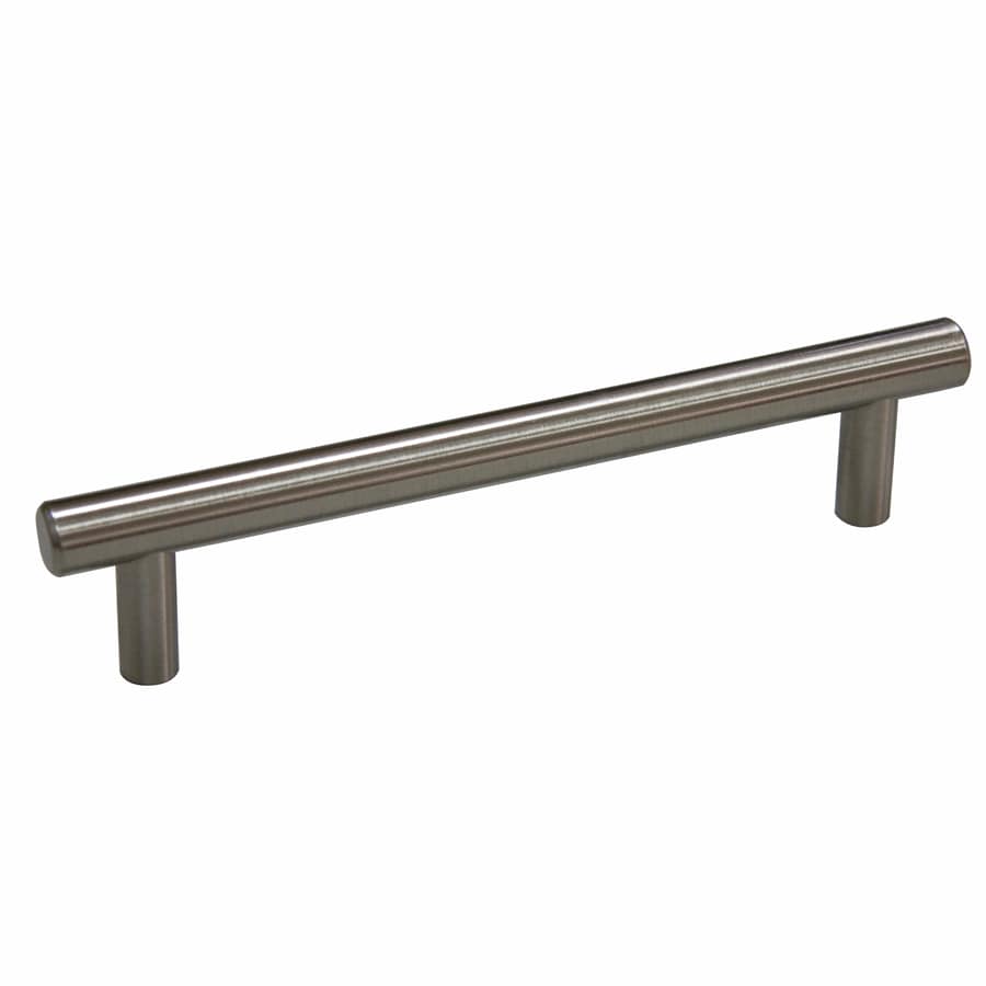 Style Selections Satin Nickel Cabinet Door Pull At Lowes Com