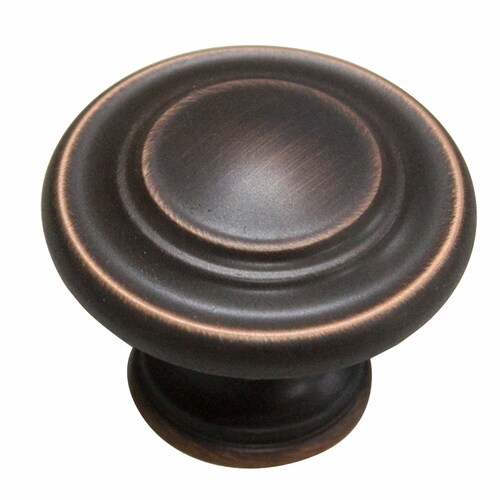 Gatehouse 1.4in Aged Bronze Round Knob at