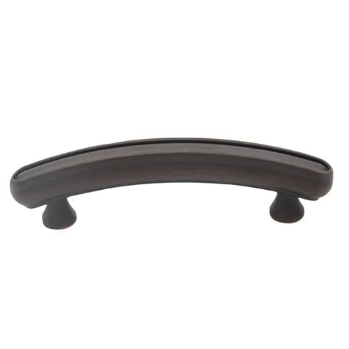 allen + roth 3in Center to Center Aged Bronze Arch Handle Drawer Pulls