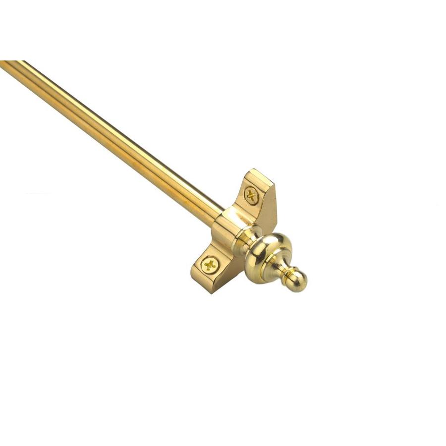 Zoroufy 0.375in Dia x 36in L Brass Stair Rods in the Stair Rods