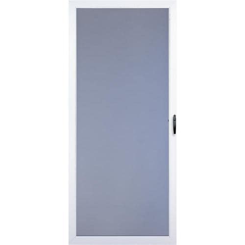 ComfortBilt Springfield White Fullview Aluminum Storm Door