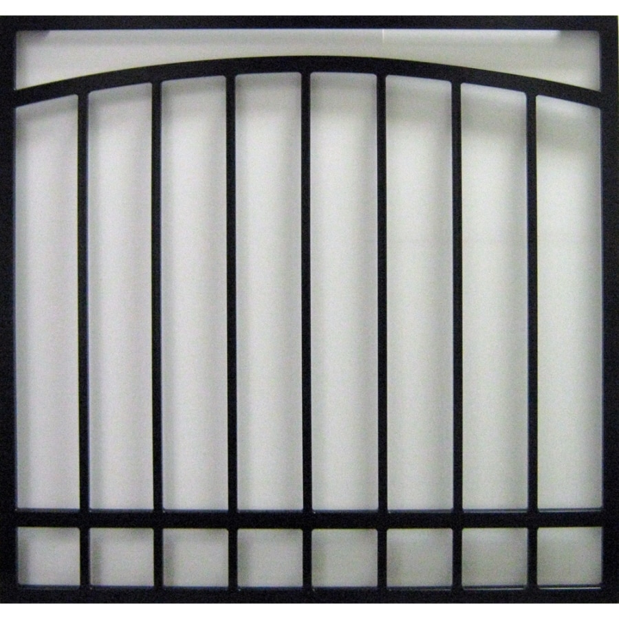 Gatehouse 36 In Black Arched Window Security Bar At Lowes Com   656073006649 