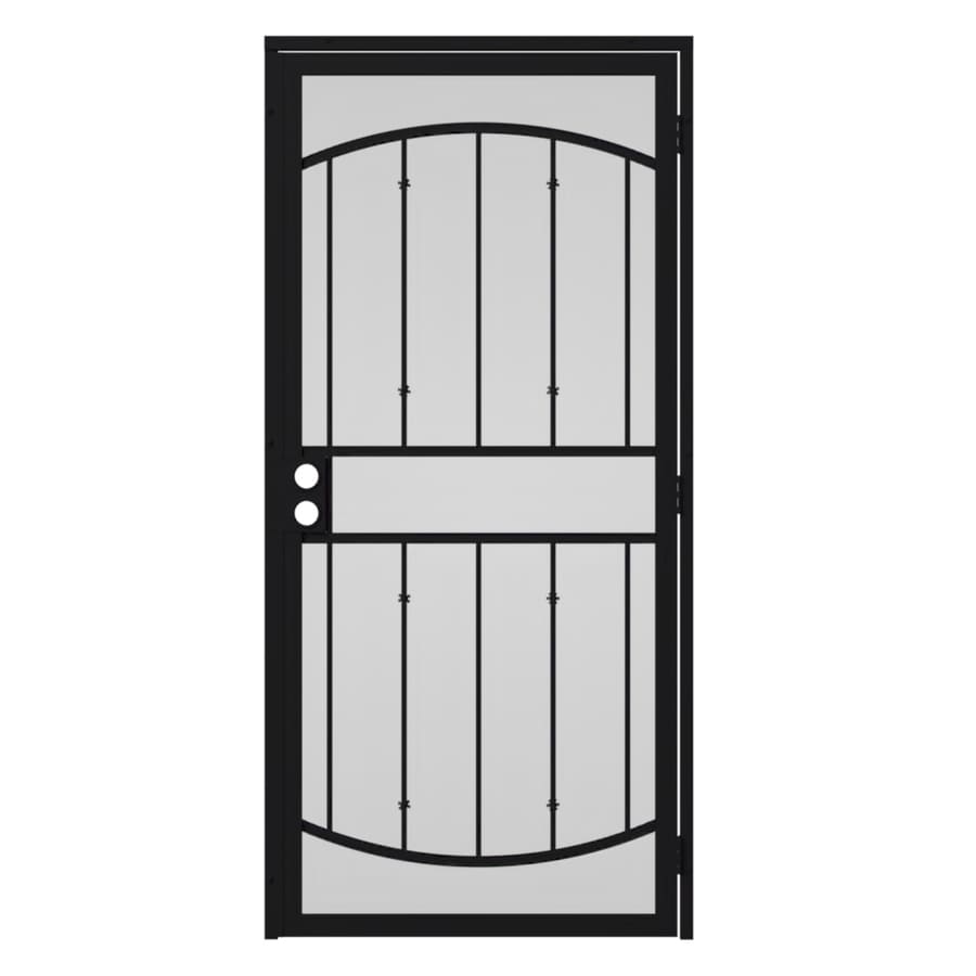 Gatehouse Gibraltar Black Steel Surface Mount Single ...