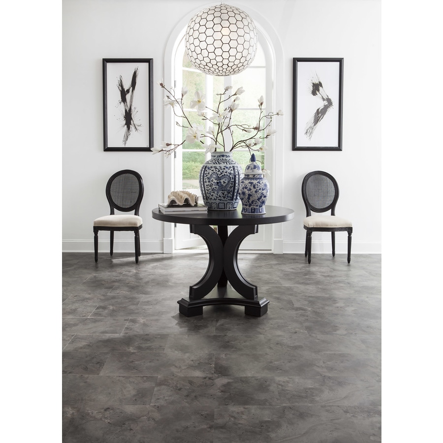 STAINMASTER Kingston 12-mil Groutable Vinyl Tile Flooring (24-sq ft ...