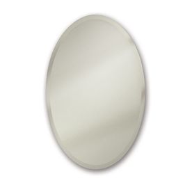 Oval Medicine Cabinets At Lowes Jensen Metro Oval 21 25 In X 31 Recessed Mirrored Steel Medicine Cabinet