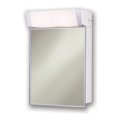 Jensen 16 In X 24 In Rectangle Surface Mirrored Medicine Cabinet