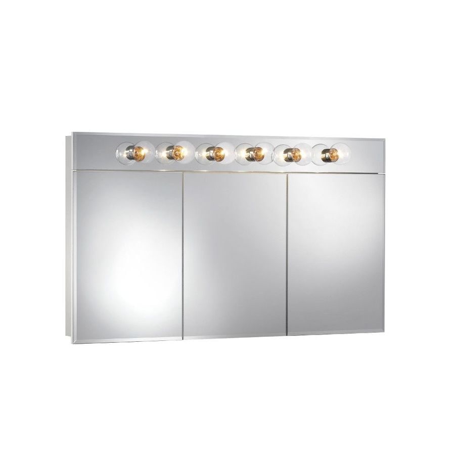 Jensen Ashland 48-in x 28-in Rectangle Surface Mirrored ...