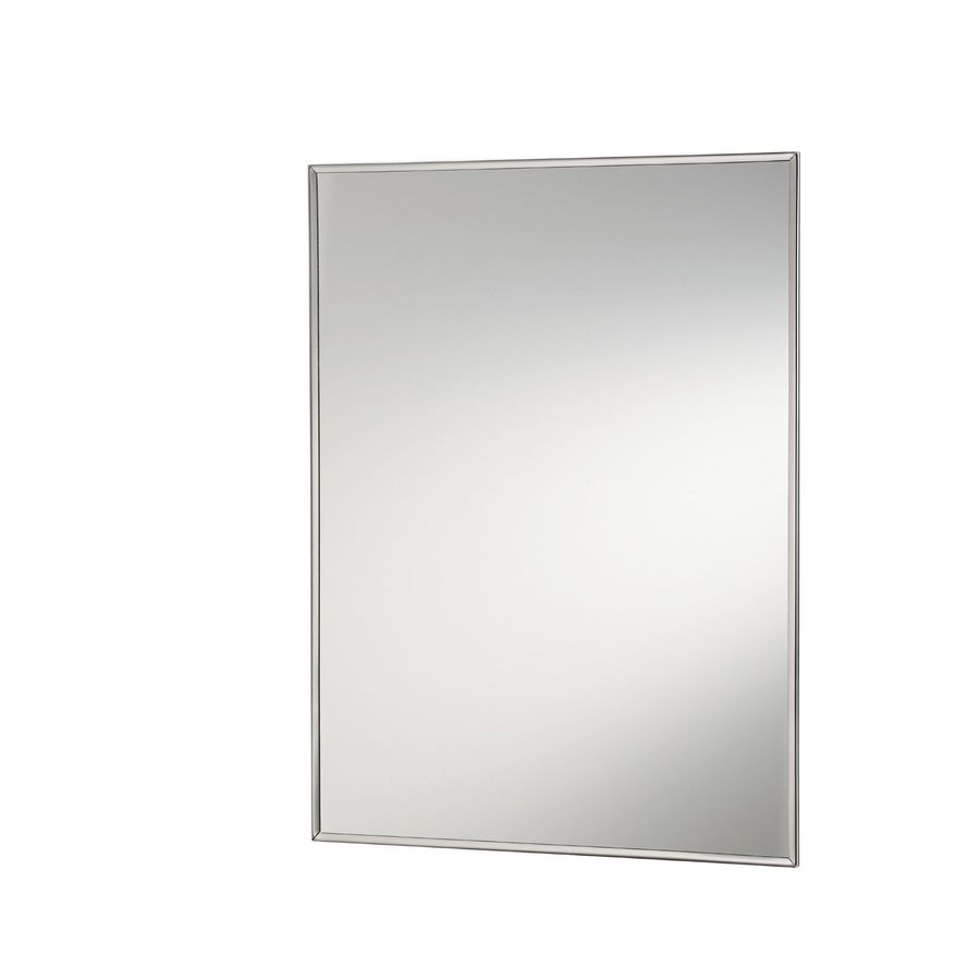 Jensen Styleline 20 In X 30 In Rectangle Recessed Mirrored Medicine Cabinet In The Medicine Cabinets Department At Lowes Com