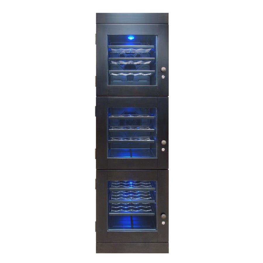 Vinotemp 48Bottle Capacity Espresso Dual Zone Cooling Freestanding