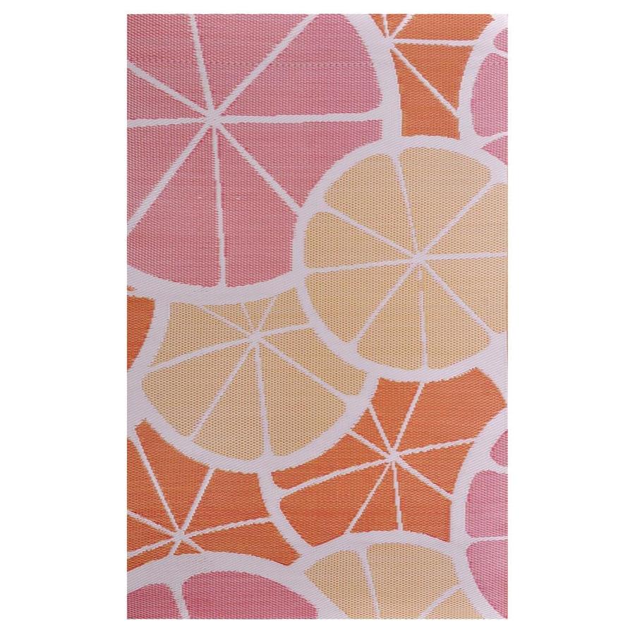 Garden Treasures Citrus 5 x 8 Citrus Indoor/Outdoor Floral/Botanical