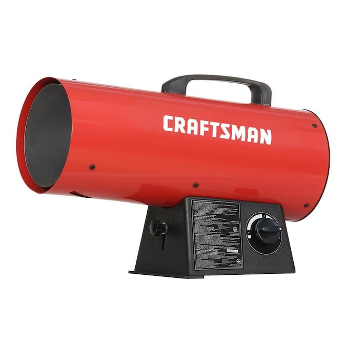 CRAFTSMAN 60000-BTU Portable Forced Air Propane Heater in the Propane