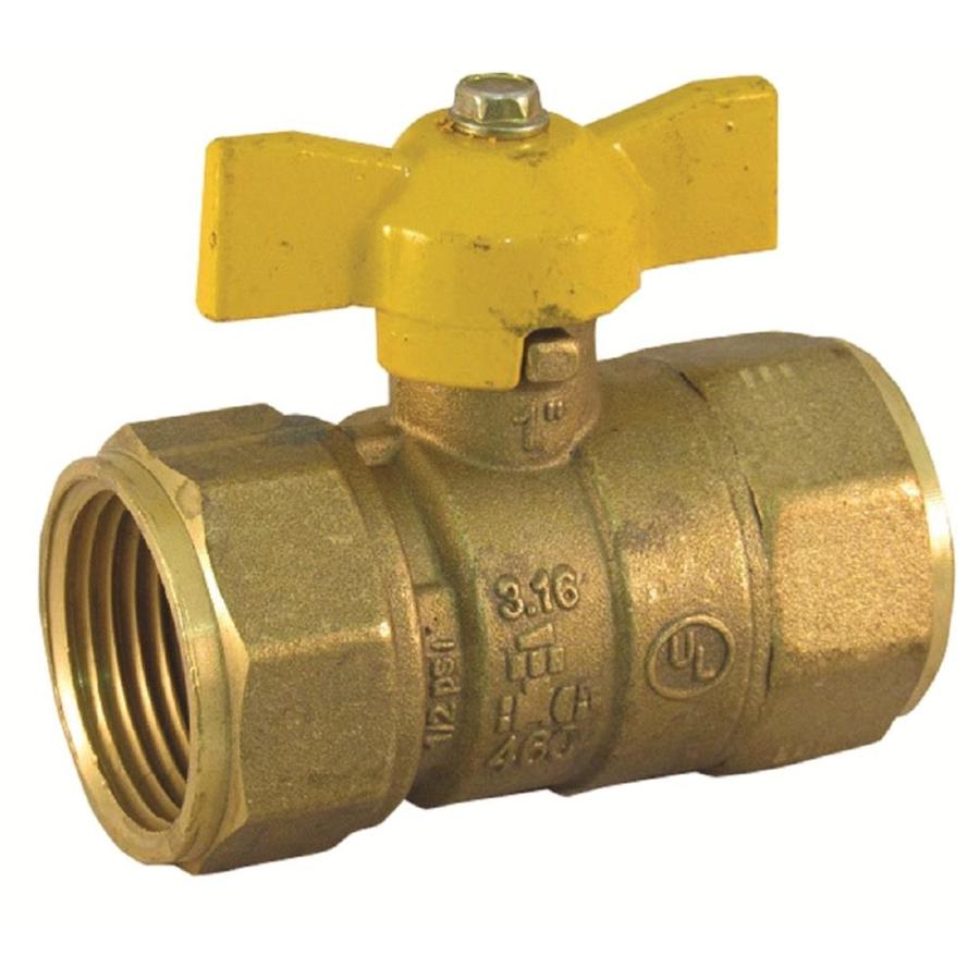 PROFLEX 1in FIP x 1in FIP 2 Piece Gas Valve in the Ball Valves