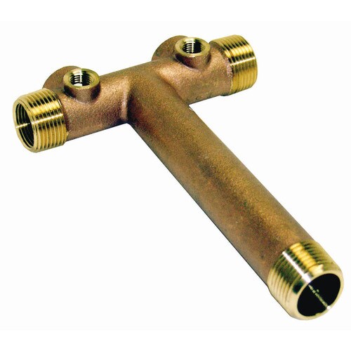 ProPlumber Brass Tank Tee in the Water Pump Accessories department at