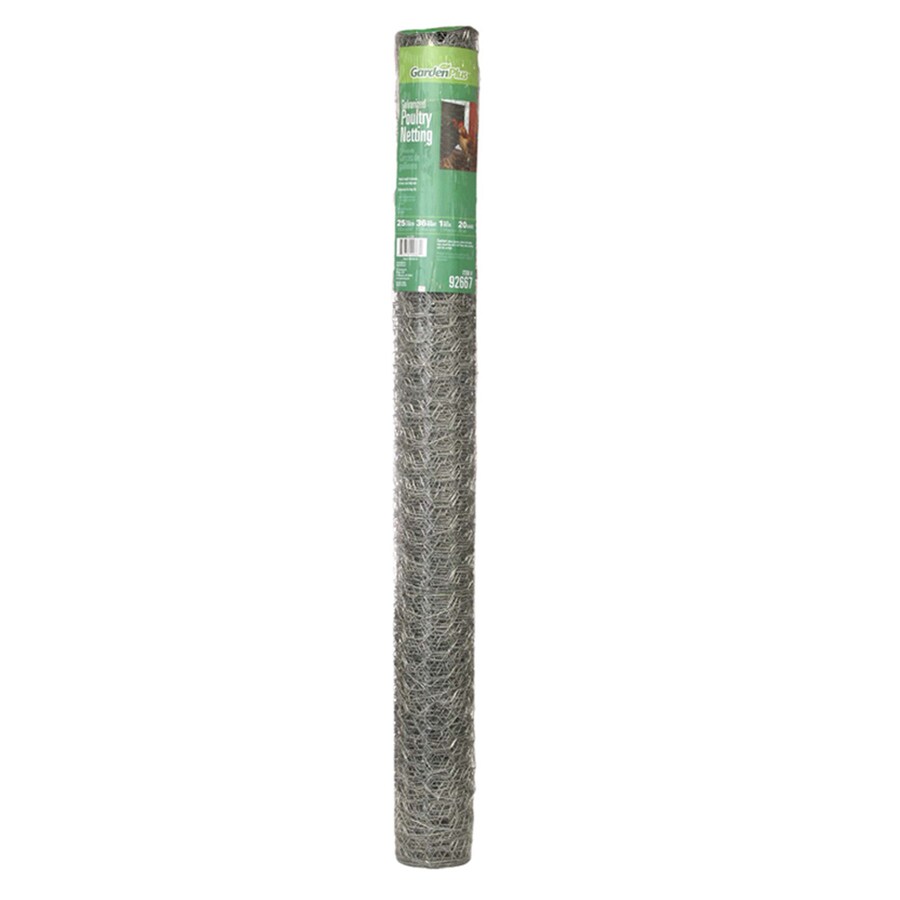 GardenPlus 3 x 25 Roll Lawn And Garden Hex Netting at Lowes