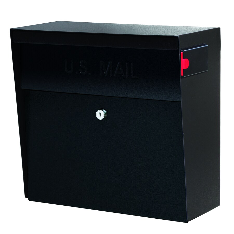 Shop Mail Boss Metro 15.4in W x 14.75in H Metal Lockable Wall Mount