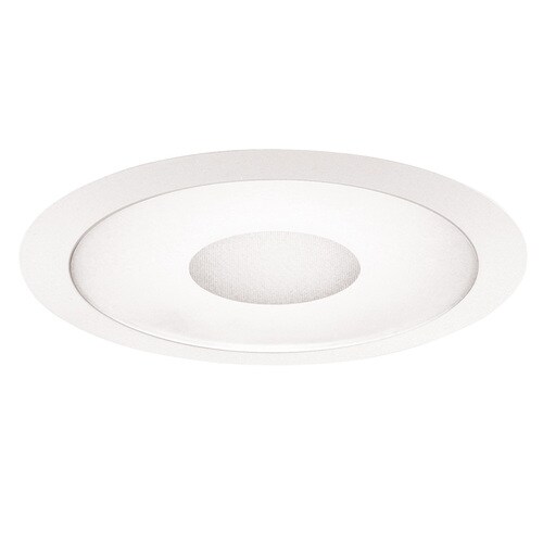 Juno Downlights White Shower Recessed Light Trim (Fits Housing Diameter 6in) in the Recessed