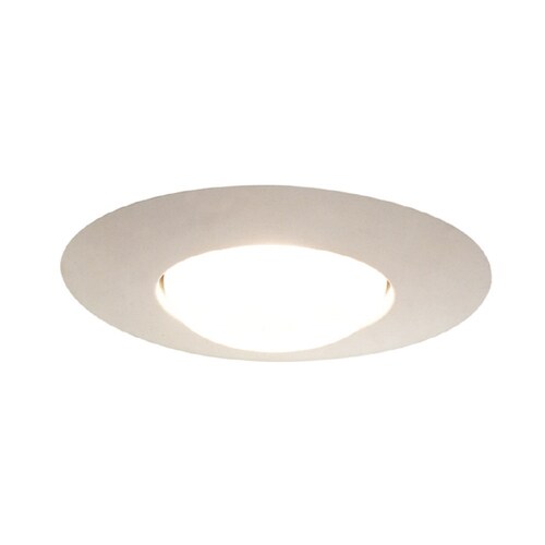 Halo White Open Recessed Light Trim Fits Housing Diameter 6 In At Lowes Com