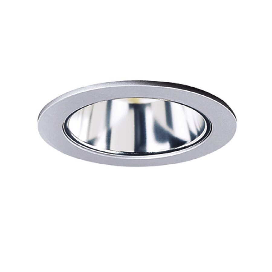 Halo 4" Clear Specular Reflector Cone with Silver Trim at