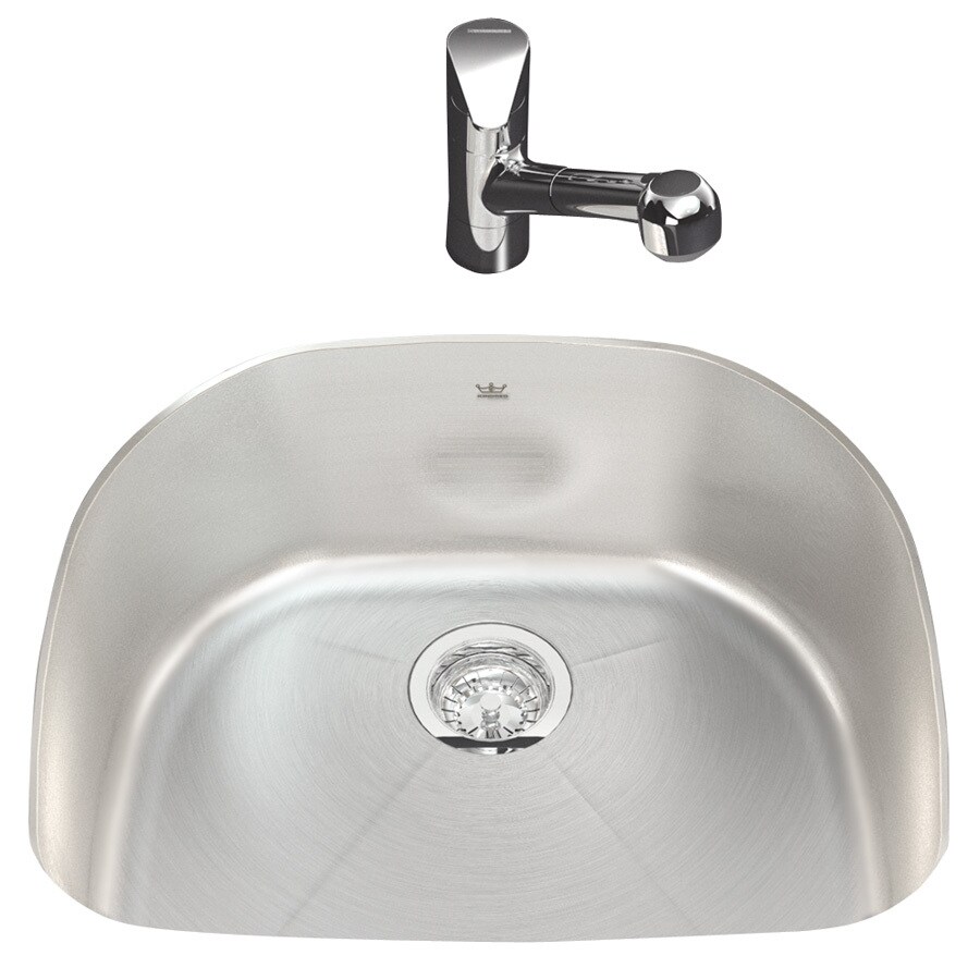Kindred SingleBasin Undermount Stainless Steel Sink at