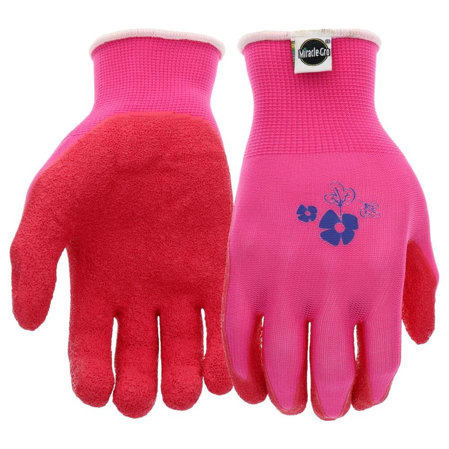 Miracle-Gro Womens Large Latex Garden Gloves at Lowes.com