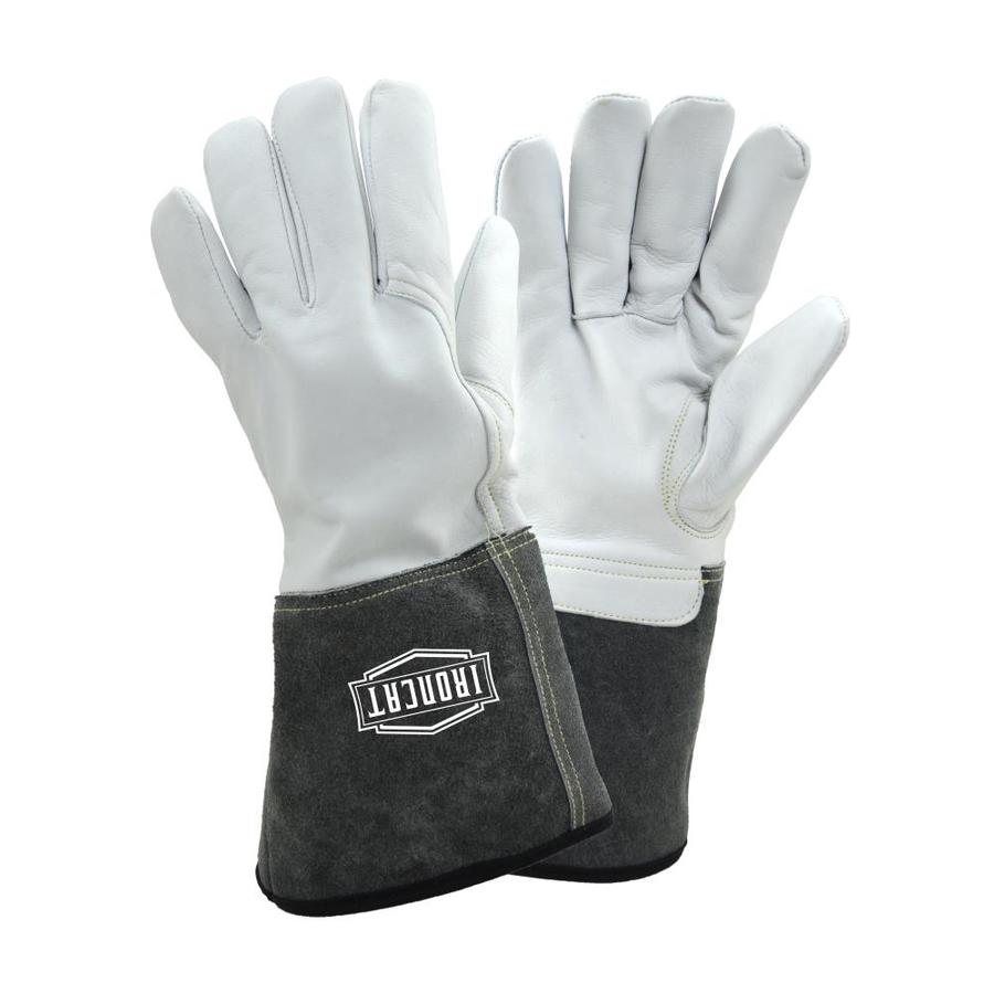 Ironcat White/Gray Welding Gloves at