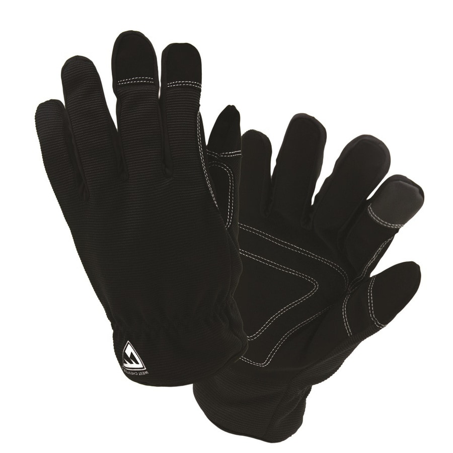 West Chester Medium Unisex Black Polyester Insulated