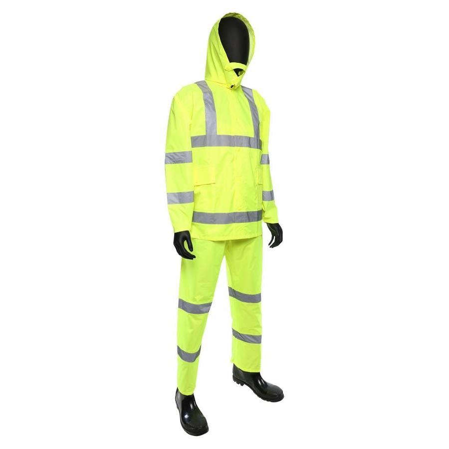 West Chester 1-Piece Medium Hi-vis Yellow Rain Suit at Lowes.com