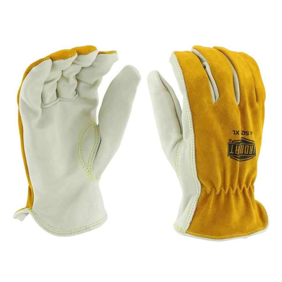 Ironcat Tan/White Welding Gloves at
