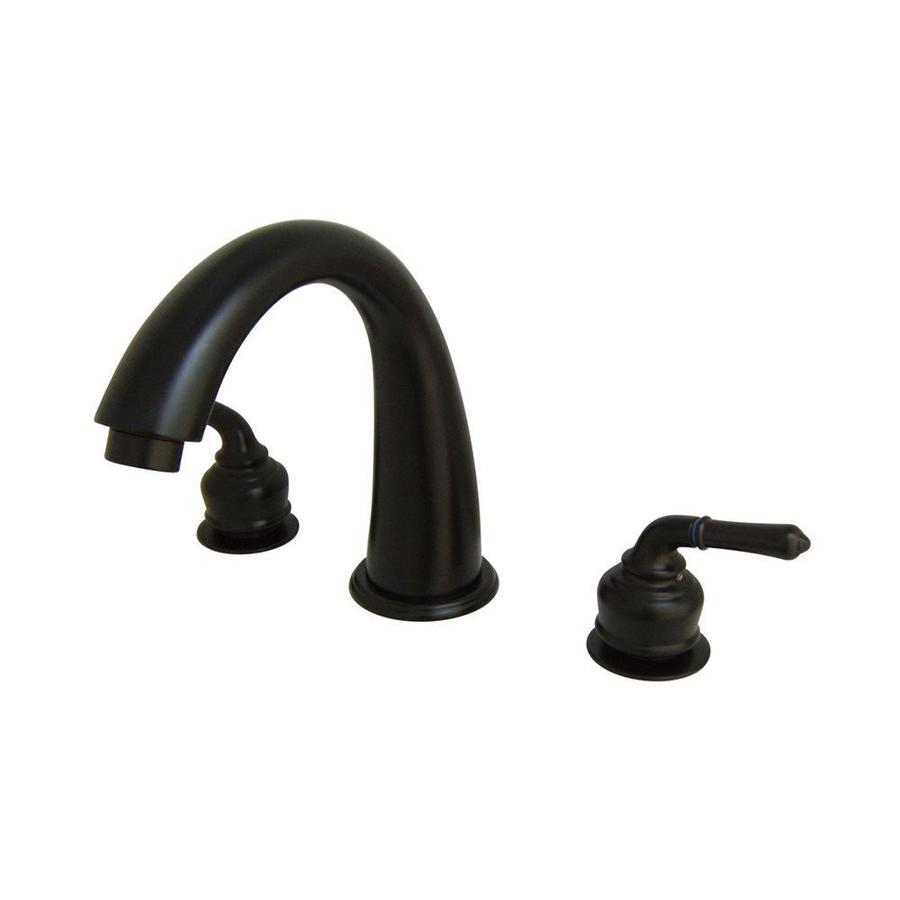Elements of Design OilRubbed Bronze 2Handle Deck Mount Roman Bathtub