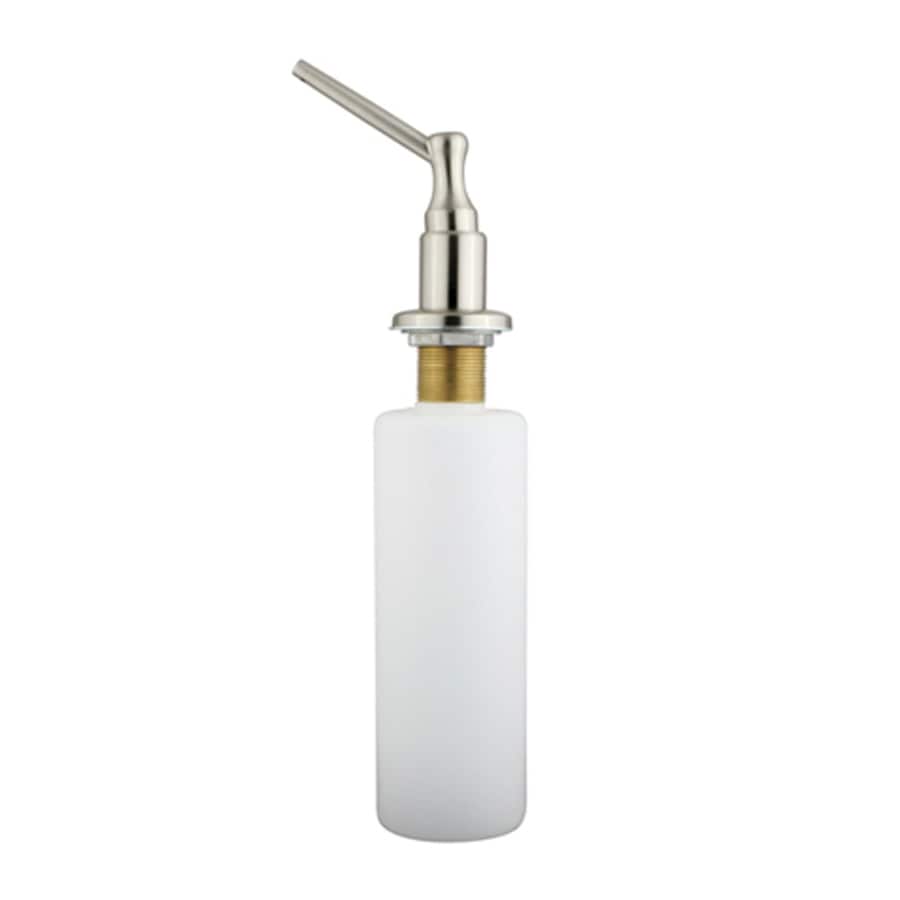 Elements of Design Restoration Satin Nickel Soap and Lotion Dispenser ...