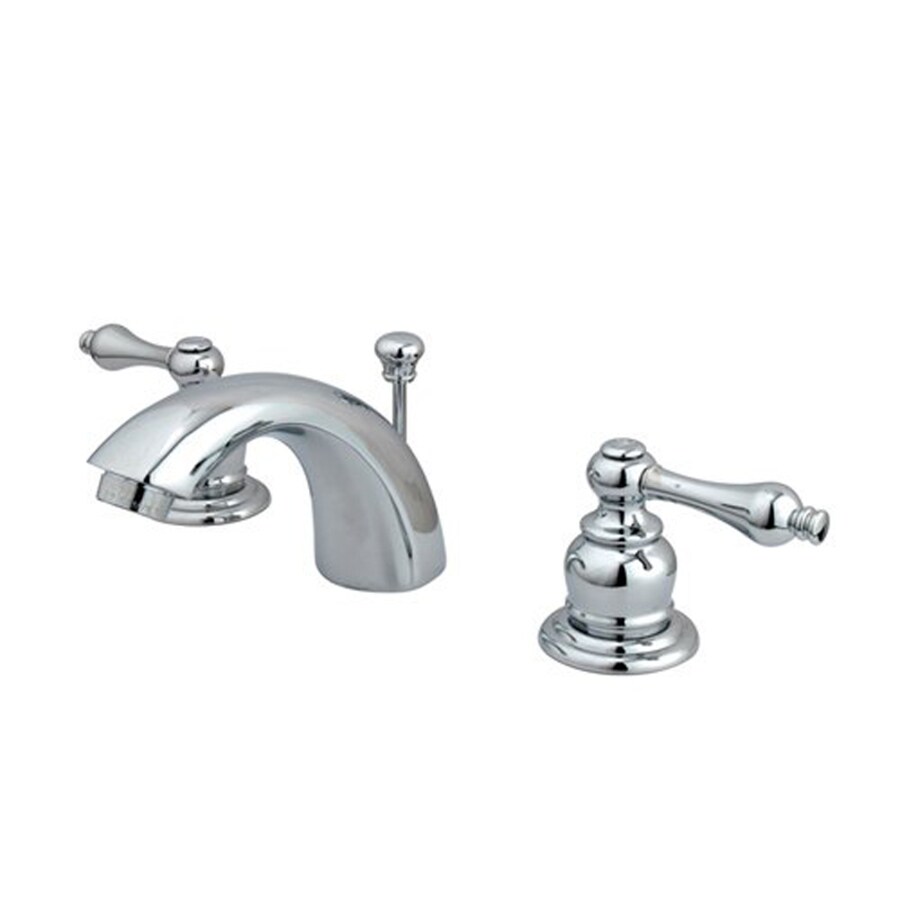 Elements Of Design Chrome 2 Handle 4 In Mini Widespread Bathroom Elements Of Design Chrome 2 Handle 4 In Mini Widespread Bathroom Sink Faucet With Drain