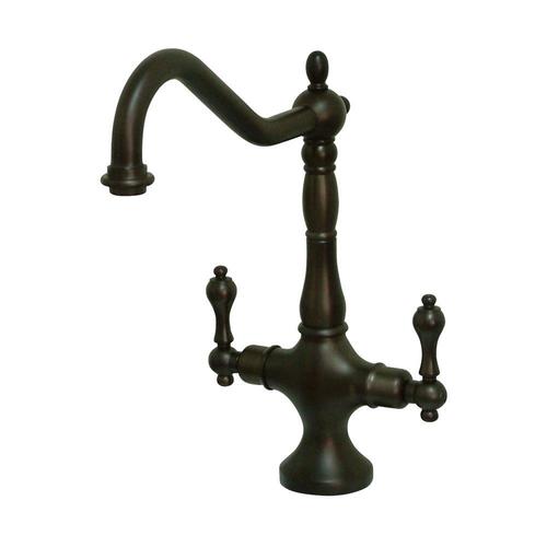 Elements Of Design Heritage Oil Rubbed Bronze 2 Handle Deck Mount   663370135927xl 