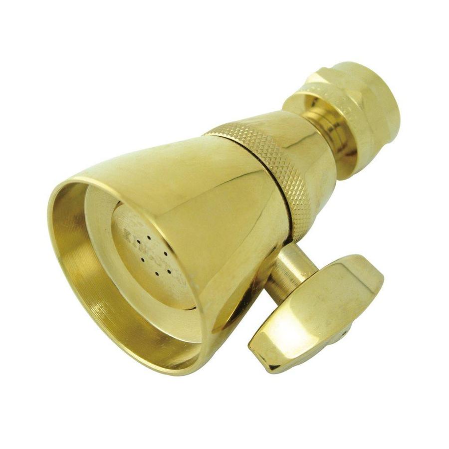 Elements of Design Polished Brass 1Spray Shower Head at