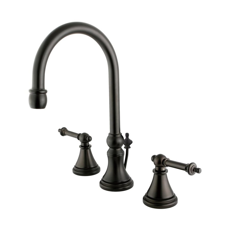 Elements Of Design Oil Rubbed Bronze 2 Handle Widespread Bathroom