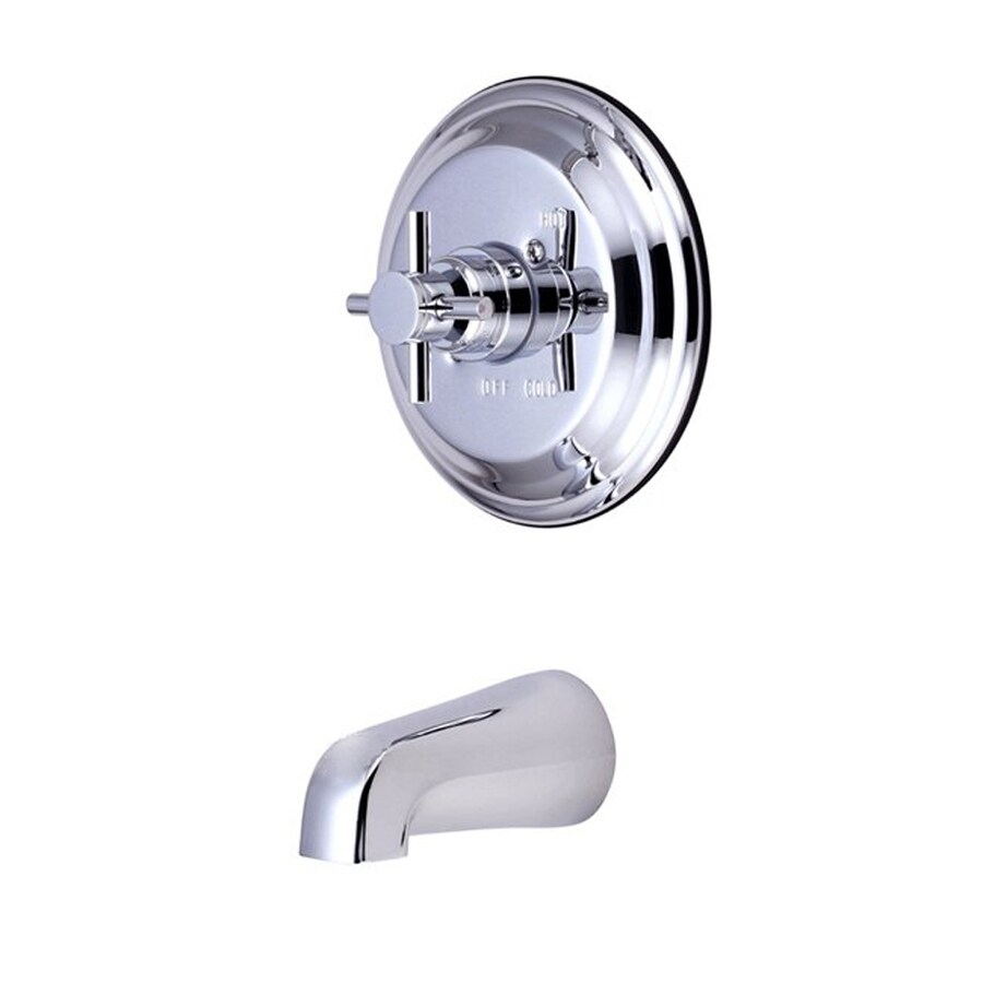 Elements Of Design Tampa Chrome 1 Handle Wall Mount Bathtub