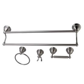 Bathroom Accessories Brushed Nickel shop decorative bathroom hardware sets at lowes Bathroom Accessories Brushed Nickel shop decorative bathroom hardware sets at lowes