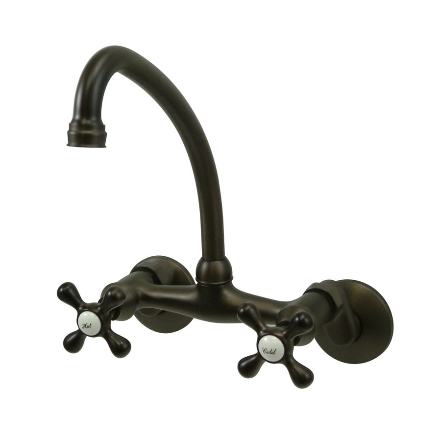 Kingston Brass Magellan Oil-Rubbed Bronze 2-handle Wall ...