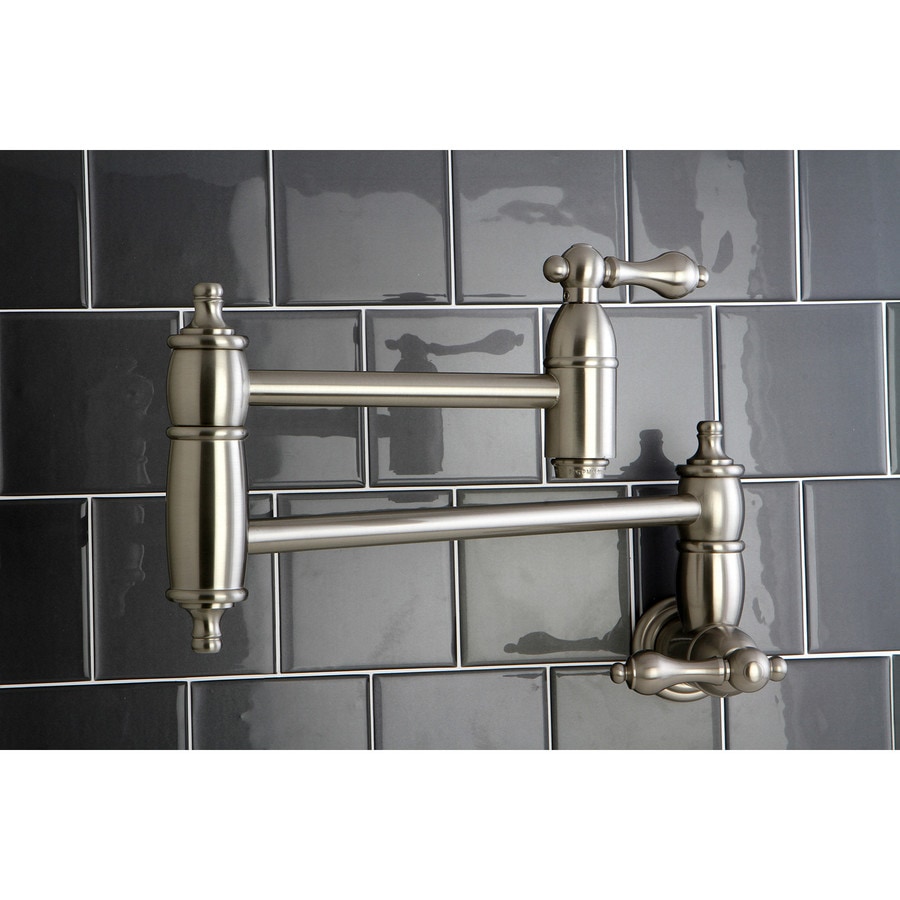 kingston-brass-restoration-satin-nickel-2-handle-wall-mount-pot-filler