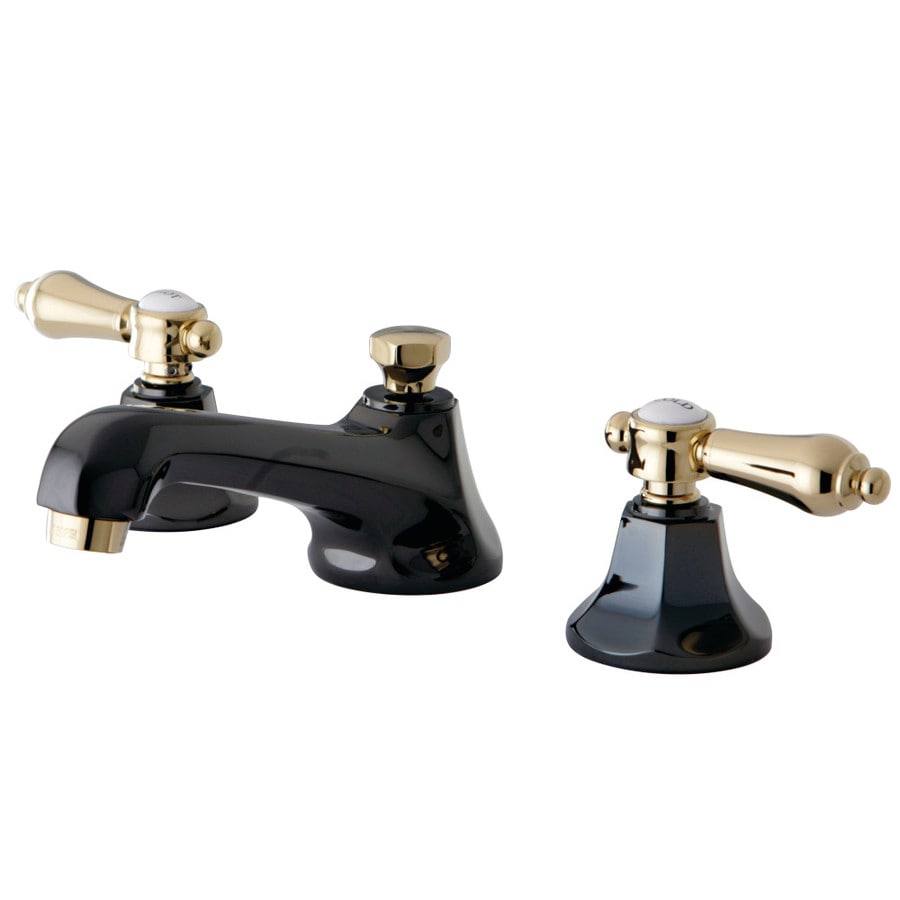 Vintage Black Bathroom Sink Faucets At Lowes Com