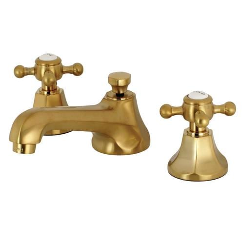 Kingston Brass Metropolitan Brushed Brass 2-Handle 8-in ...