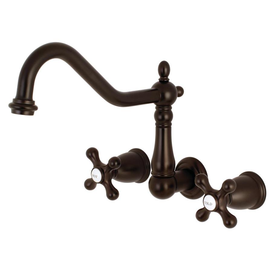 Kingston Brass Heritage Oil Rubbed Bronze 2 Handle Residential