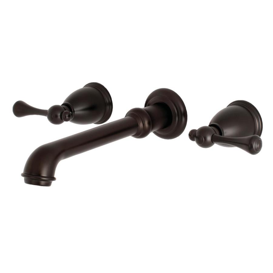 Kingston Brass English Country Oil Rubbed Bronze 2 Handle Residential Wall Mount Bathtub Faucet