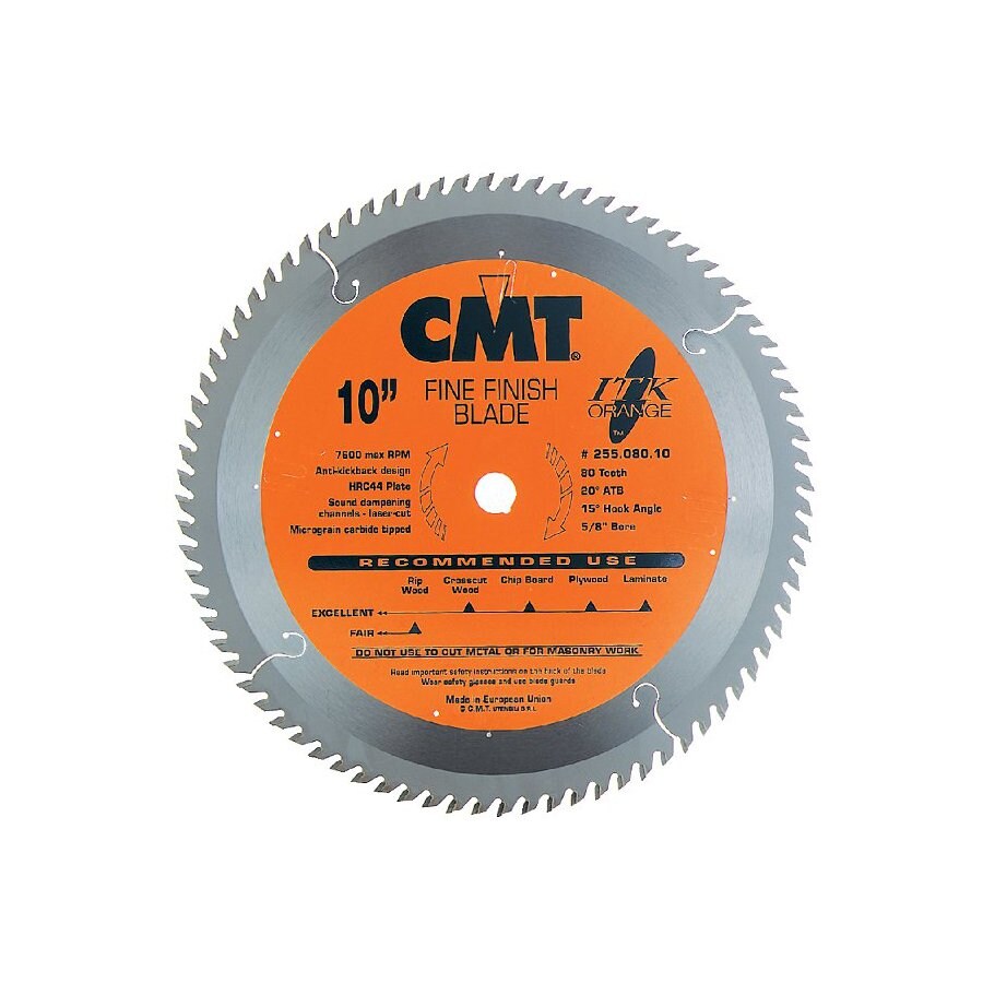CMT 255.096.12 12" 96-Tooth Continuous Circular Saw Blade