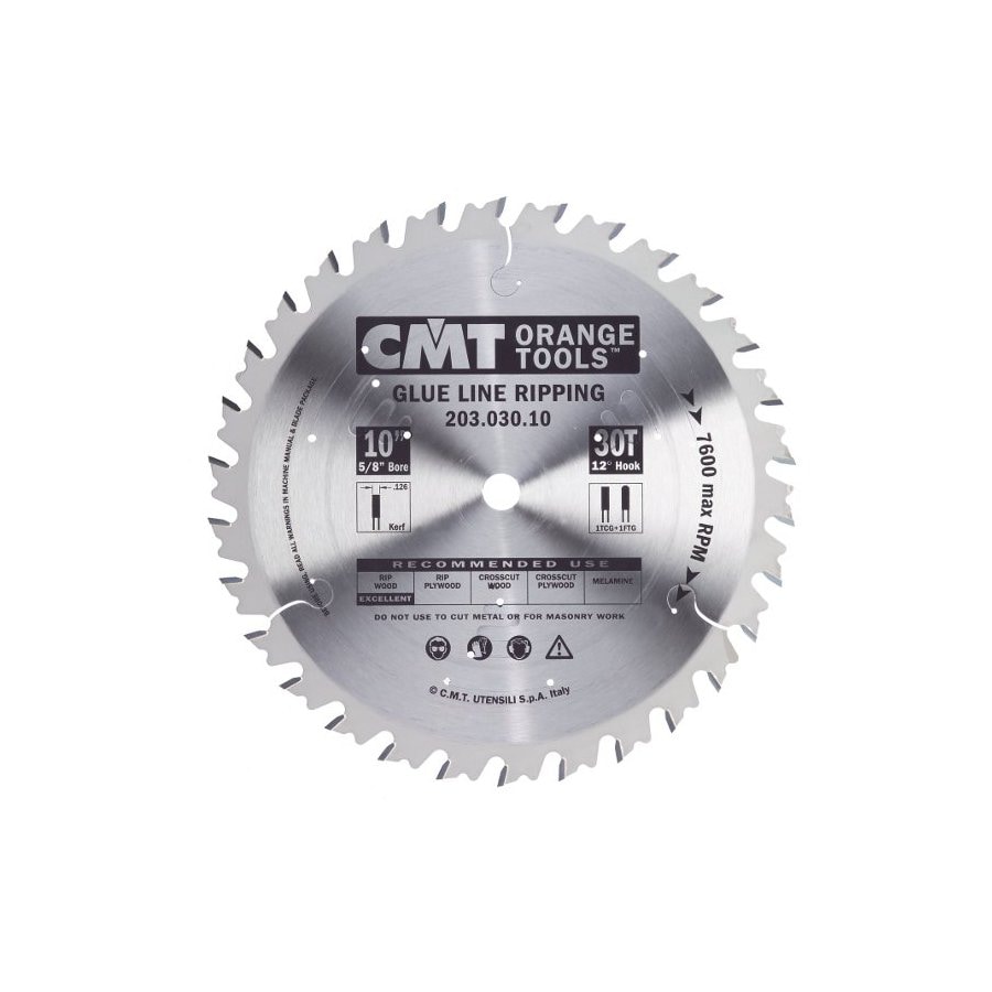 CMT 203.030.10 10" 30-Tooth Continuous Circular Saw Blade